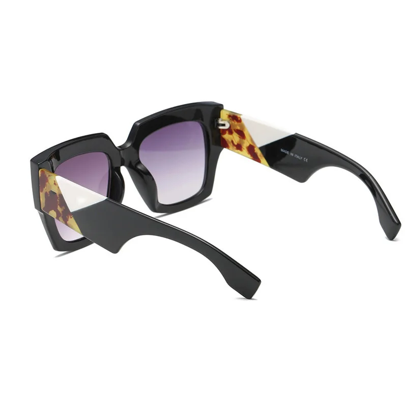 LNFCXI Moda Supradimensionate Brand de Lux Piața de Design ochelari de Soare Femei Vintage Gradient Mare Cadru Ochelari de Soare pentru Femei Ochelari de