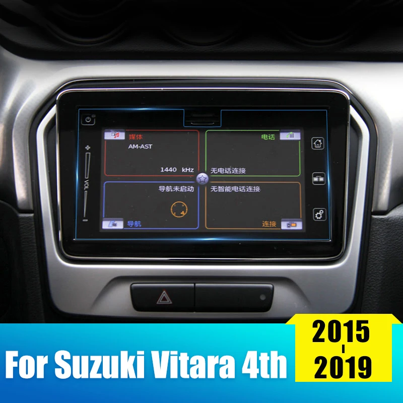 Masina Folie de protectie Ecran Pentru Suzuki Vitara 4 2016 2017 2018 2019 Sticla de Navigație Auto cu Ecran de Protecție Autocolant