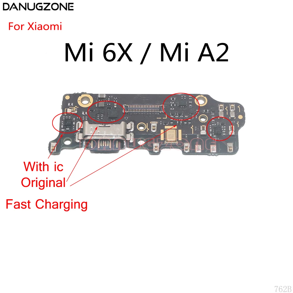 Original USB Dock de Încărcare Soclu Conector de Încărcare de Bord Flex Cablu Pentru Xiaomi Mi 5X 6X A1 A2 6 se Amestecă 2 2 Max 3 Încărcare Rapidă