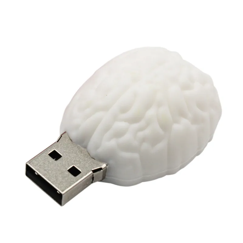 TEXTUL MI-Mini desene animate inima creier pendrive 4GB 8GB 16GB 32GB Stick USB Flash Drive