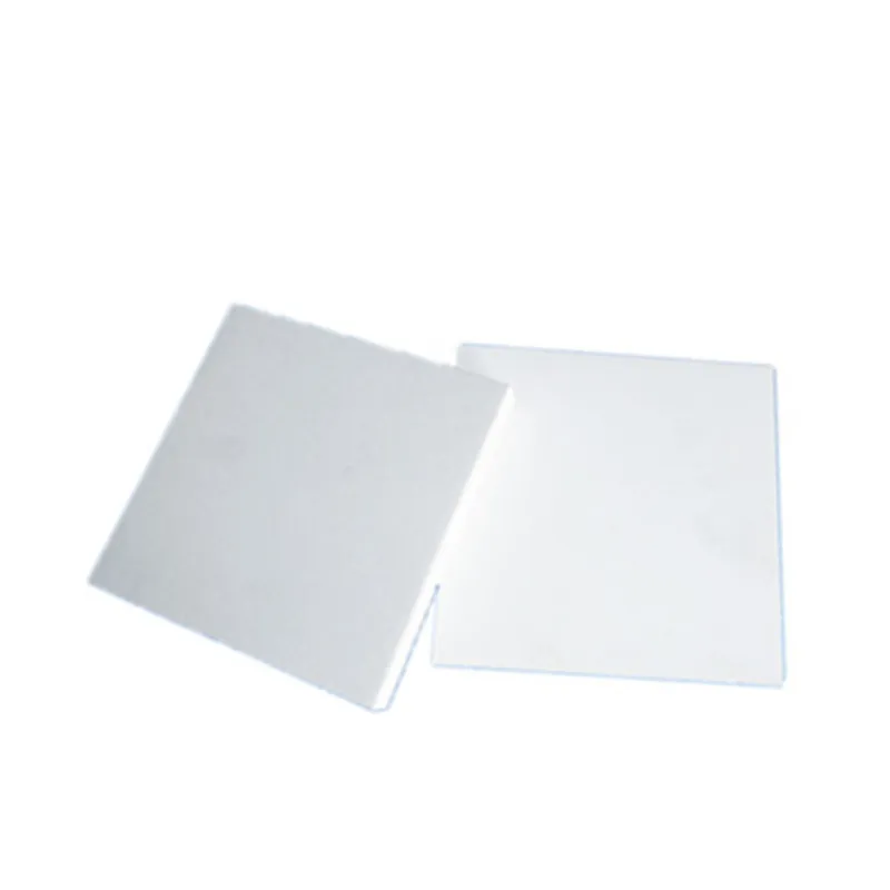 96 Alumină placa ceramica rezistenta la temperaturi ridicate de izolare al2o3 0.1-15mm bază de oxid de aluminiu foaie subțire substrat placa