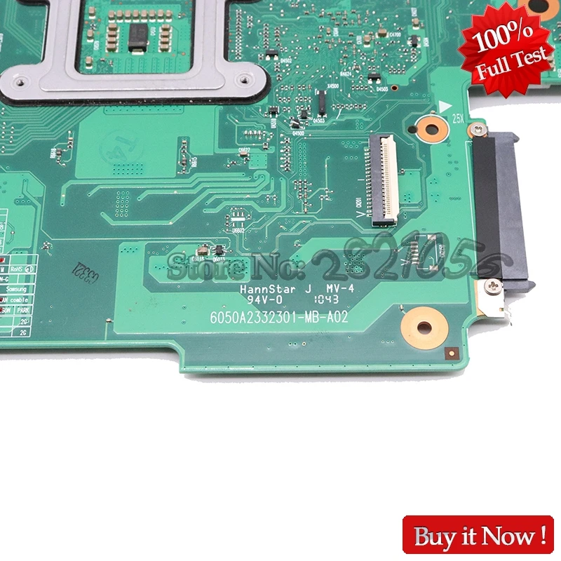 NOKOTION V000218020 Laptop Placa de baza Pentru Toshiba Satellite L650 L655 BORD PRINCIPAL 6050A2332301-MB-A02 HM55 DDR3 HD5650M Gratuit CPU