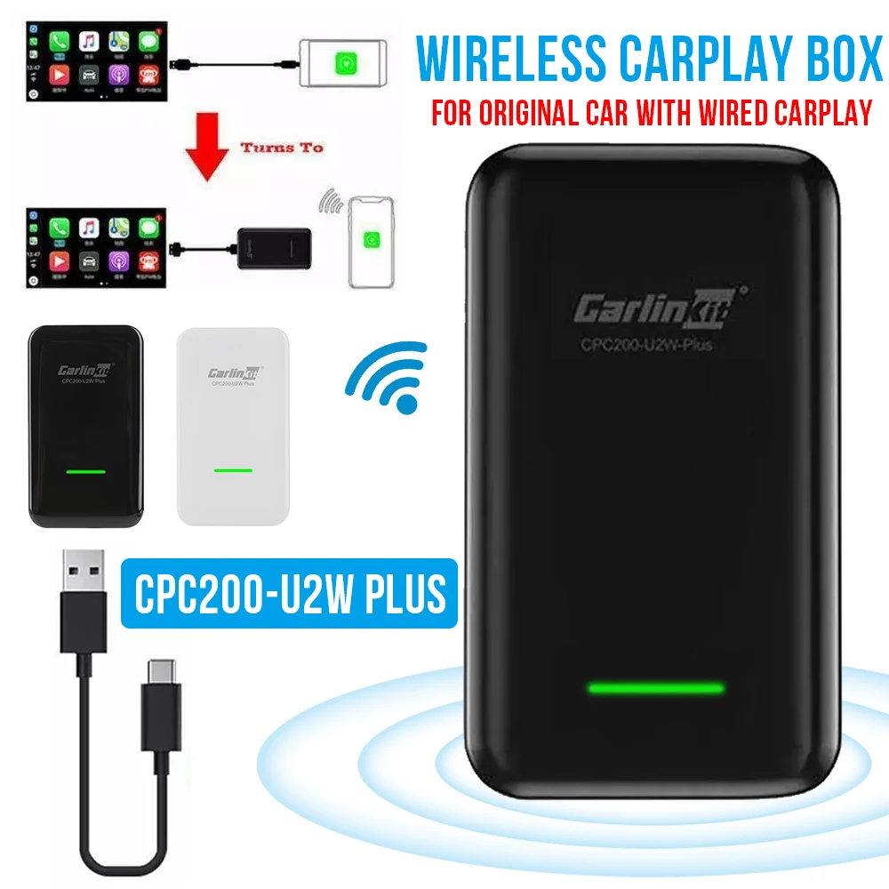 Carlinkit Nouă Versiune de Actualizare Apple CarPlay Wireless Conecta Automat pentru Auto Originale cu Fir CarPlay la Wireless Carplay