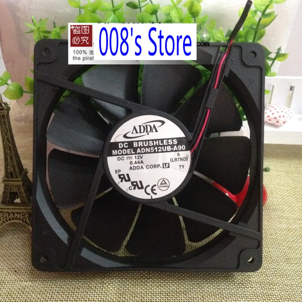 Nou CPU Cooler Fan Pentru 13525 12V 0.44 O ADN512UB-A90 13.5 cm 135*135*25mm Dual Ball Bearing Șasiu de Răcire 99CFM 2500 RPM