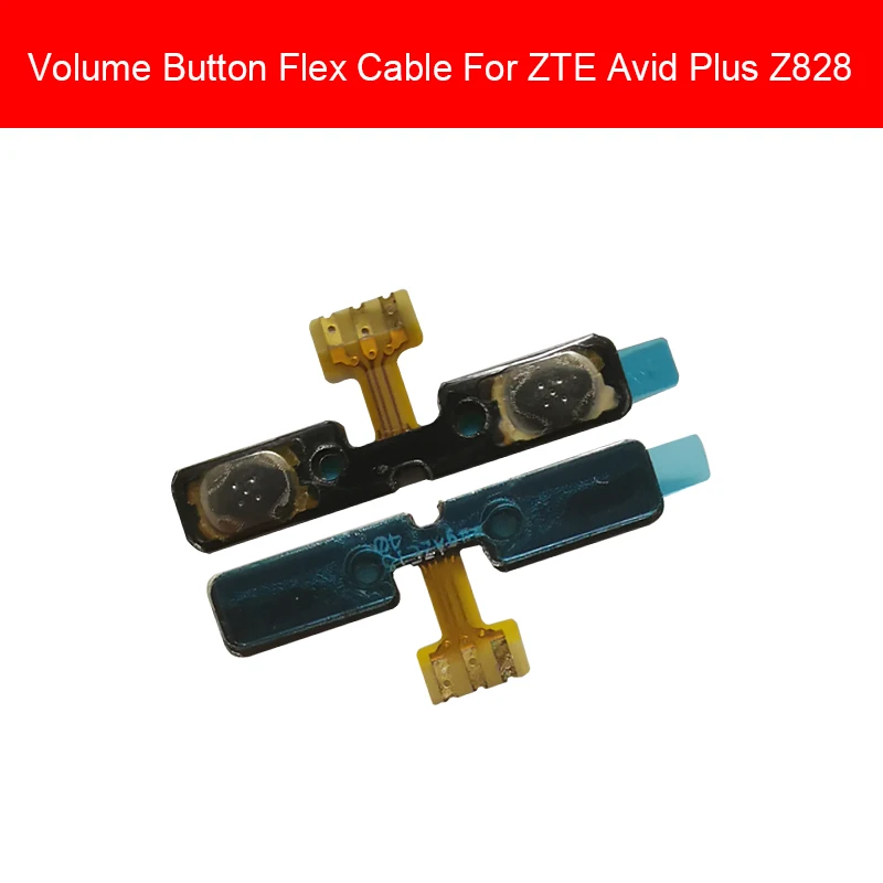 Putere și Volum Cablu Flex Pentru ZTE Avid Plus Z828 Volumului Buton de Control al Puterii Side Key Flex ON OFF Panglică de Înlocuire