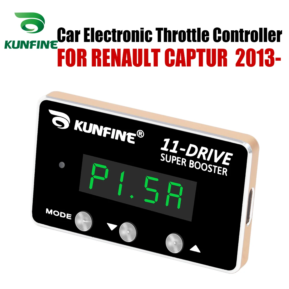 KUNFINE Masina Clapetei Electronice Controler de Curse Accelerator Puternic Rapel Pentru RENAULT CAPTUR 2013-Dupa Tuning Parte