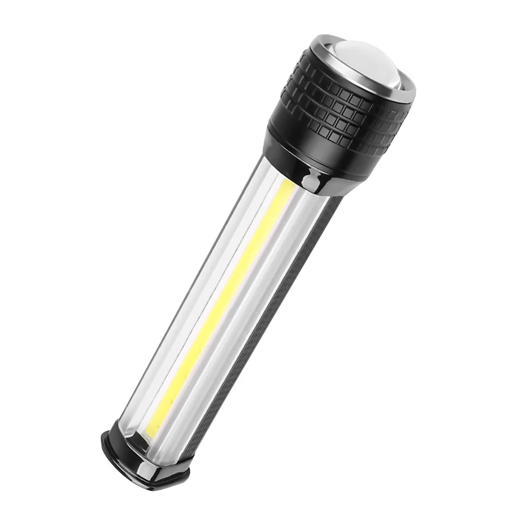 COB LED Lanterna Impermeabil 1800LM P70 + în aer liber Camping Drumetii Zoom LCD Lanterna Pliere Lanterna Portabil de Întreținere