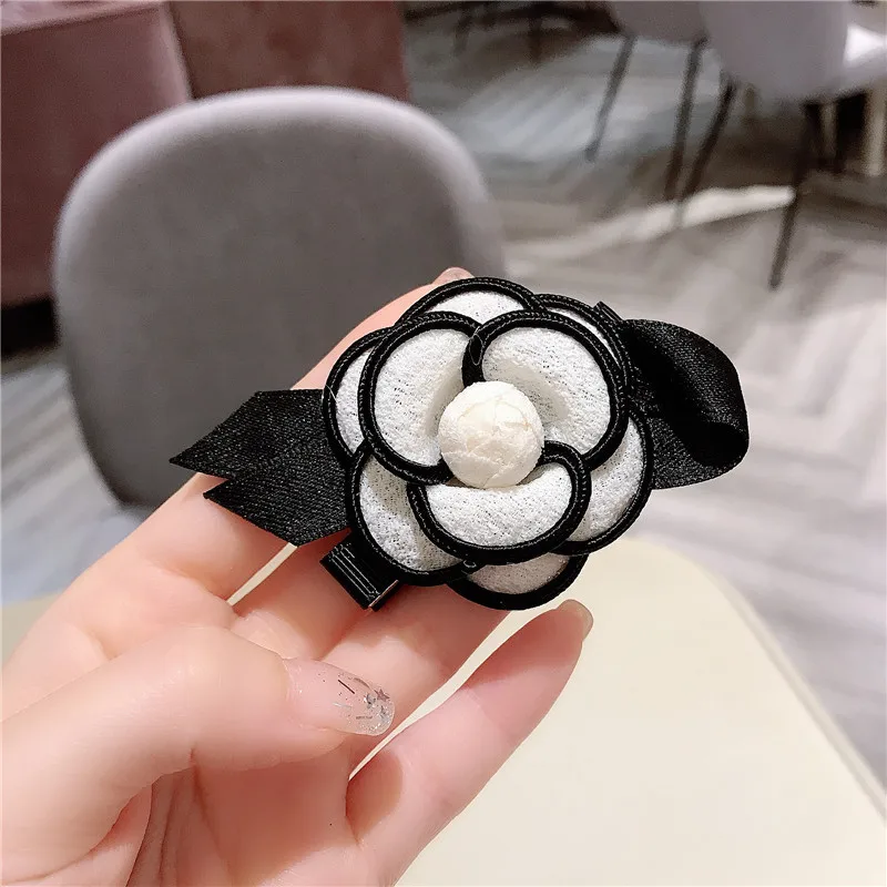 2020 Nou Stil Coreea Simplu Dulce Drăguț Retro Camellia Arc Duckbill Agrafe de Par pentru Femei Fata Moda Bijuterii Accesorii de Par