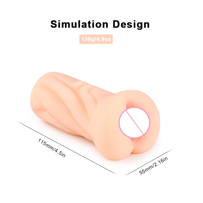 Silicon Vagin Artificial Gura Analsex Adanc pe Gat sex Masculin Masturbator Erotic, Sex Oral Produs de Om Adult Sex Oral Anal Vibrator