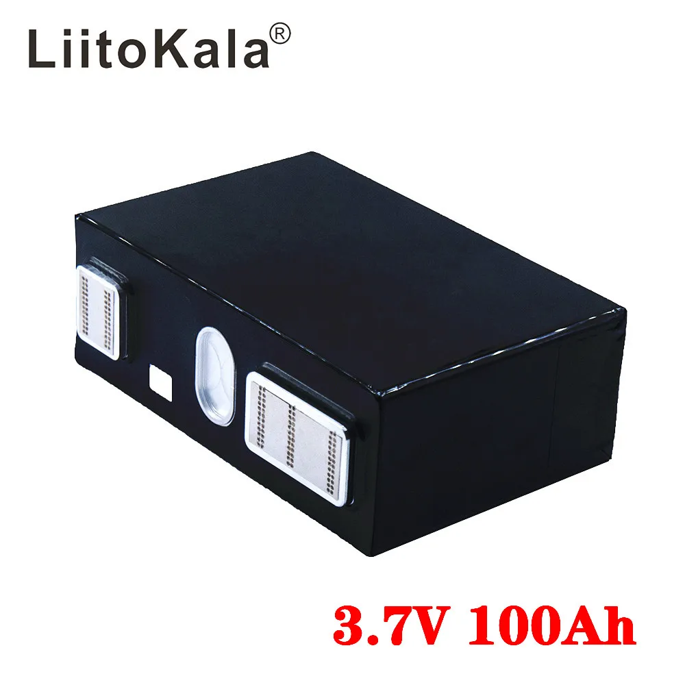 LiitoKala 3.7 v 100Ah Acumulator Lipo 4.2 v Pachet Solar Diy Acasă de Stocare a Energiei Invertor Litiu 100ah 12v 24v Nu Lifepo4 3.65 v