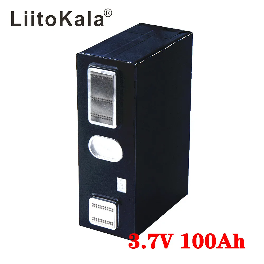 LiitoKala 3.7 v 100Ah Acumulator Lipo 4.2 v Pachet Solar Diy Acasă de Stocare a Energiei Invertor Litiu 100ah 12v 24v Nu Lifepo4 3.65 v