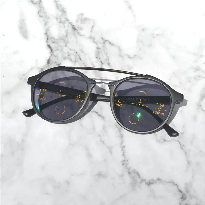 2018 -UV-reflectorizante Multifocală Progresivă ochelari de Tranziție Soare Fotocromatică Ochelari de Citit bărbații Văd în Apropiere de Far diopt UV400 NX