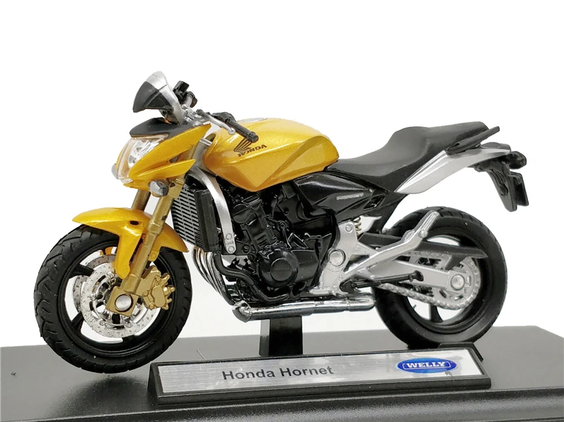 Welly 1:18 Honda Hornet Motocicleta Turnat Sub Presiune