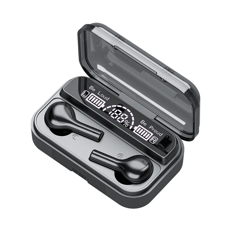 F9-278 TWS Căști Bluetooth Wireless dispozitiv de management de cab Sport rezistent la apa display Digital Căști Căști Cu Microphon de Încărcare Cutie