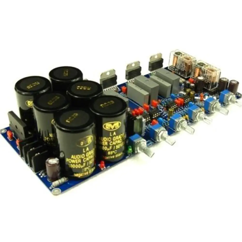 TDA7294 2.1 Canal 160W+80W+80W Subwoofer Amplificator de Putere Terminat Bord (upgrade de la versiunea cu circuit de protecție)