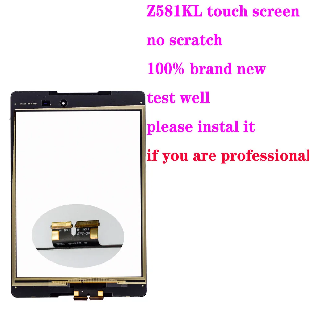 Noi Digitizer pentru Asus Zenpad 3 8.0 Z8 Z581 Z581KL Ecran Tactil Digitizer Exterioară a Panoului de Sticlă Nu LCD, cu acces Gratuit la Instrumente și Lipici