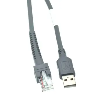 5M 3M USB la RJ48 RJ50 Scanner cablu de date pentru LS2208 LS1203 LS2208/AP LS4008I LS7808 DS3400 pentru Zebra Xunbao Motorola, Honeywell