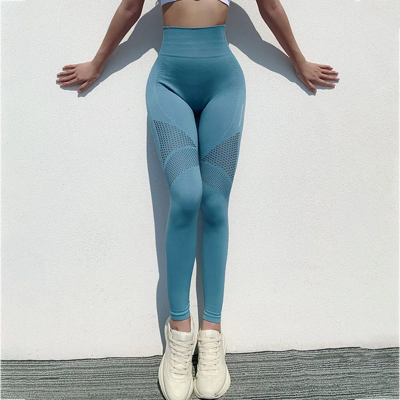 2020 Compresie Jambiere Femei Sală De Sport Running Ciorapi Femei Glezna Lungime Pantaloni De Yoga Elastic Energie Fără Sudură Rapid-Uscat