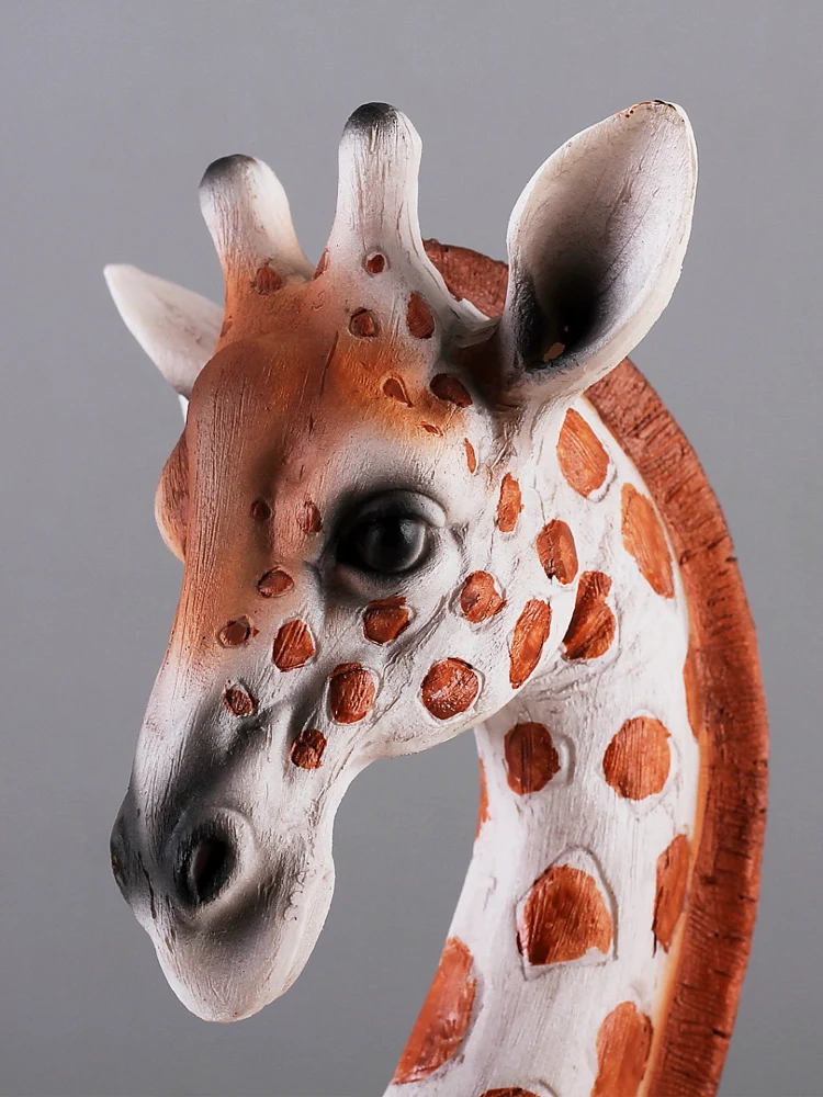 [HHT] Nordice Retro Zebra, Girafa Ornamente de Animale Acasă Living Intrarea Biroul Magazin Fereastră Decorare Casa Accesorii