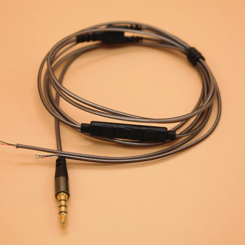 DIY Casti Cablu Cu Microfon Controler de Volum de Reparare Înlocuire pentru Căști