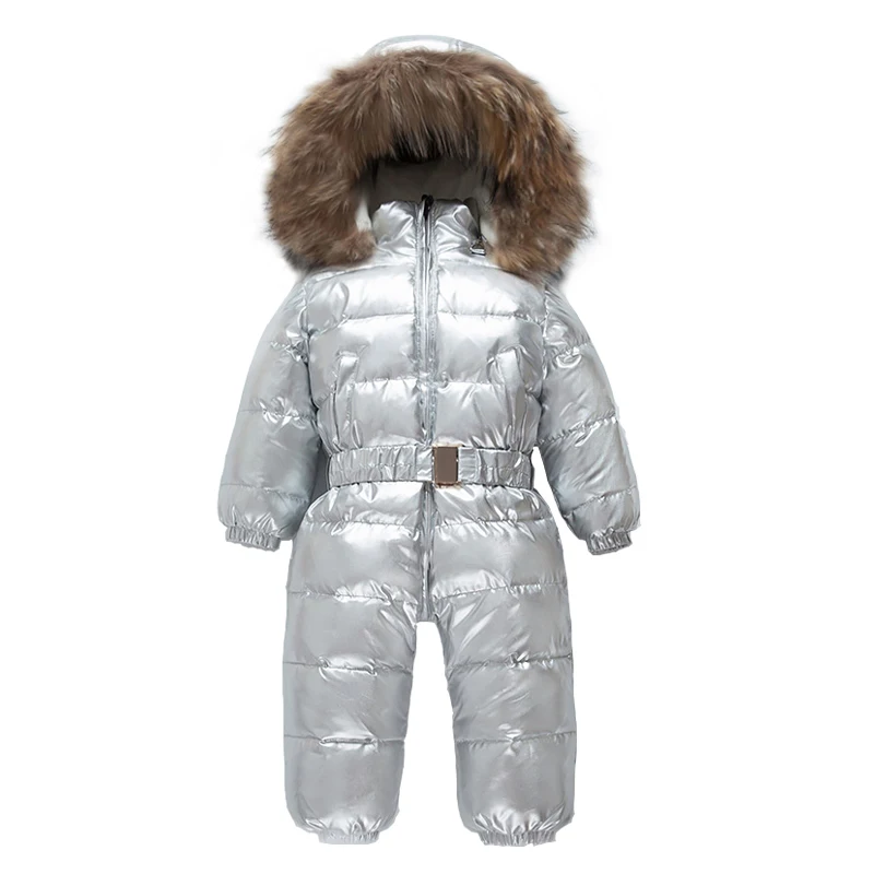 -30 rusă haina de Iarna Copil Snowsuit 90% Rață Jos Jacheta în aer liber Copil de Schi Haine Fete haine Pentru Baieti Copii Salopeta 2~8y