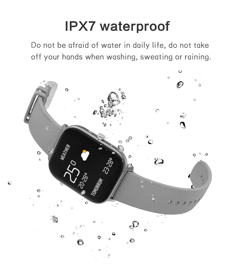 P8 Ceas Inteligent Bărbați Femei Sport IP67 rezistent la apă Ceas cu Heart Rate Monitor de Presiune sanguina Smartwatch pentru IOS Android Ceas relogio