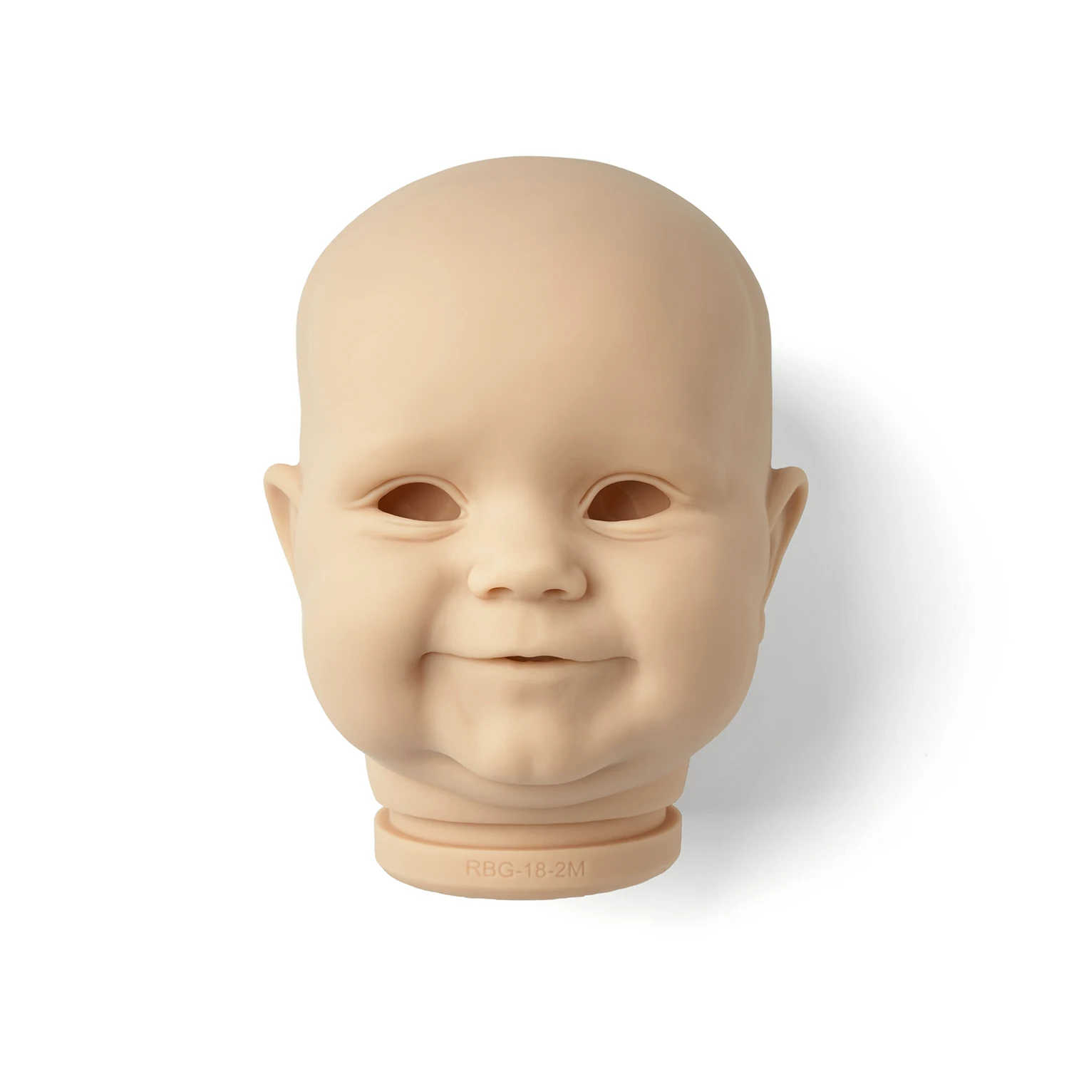 RSG Renăscut Baby Doll 20 De Centimetri Realiste Nou-născut Smiley Fata Maddie Vinil Nevopsite Neterminate Papusa Părți DIY Gol Papusa Kit