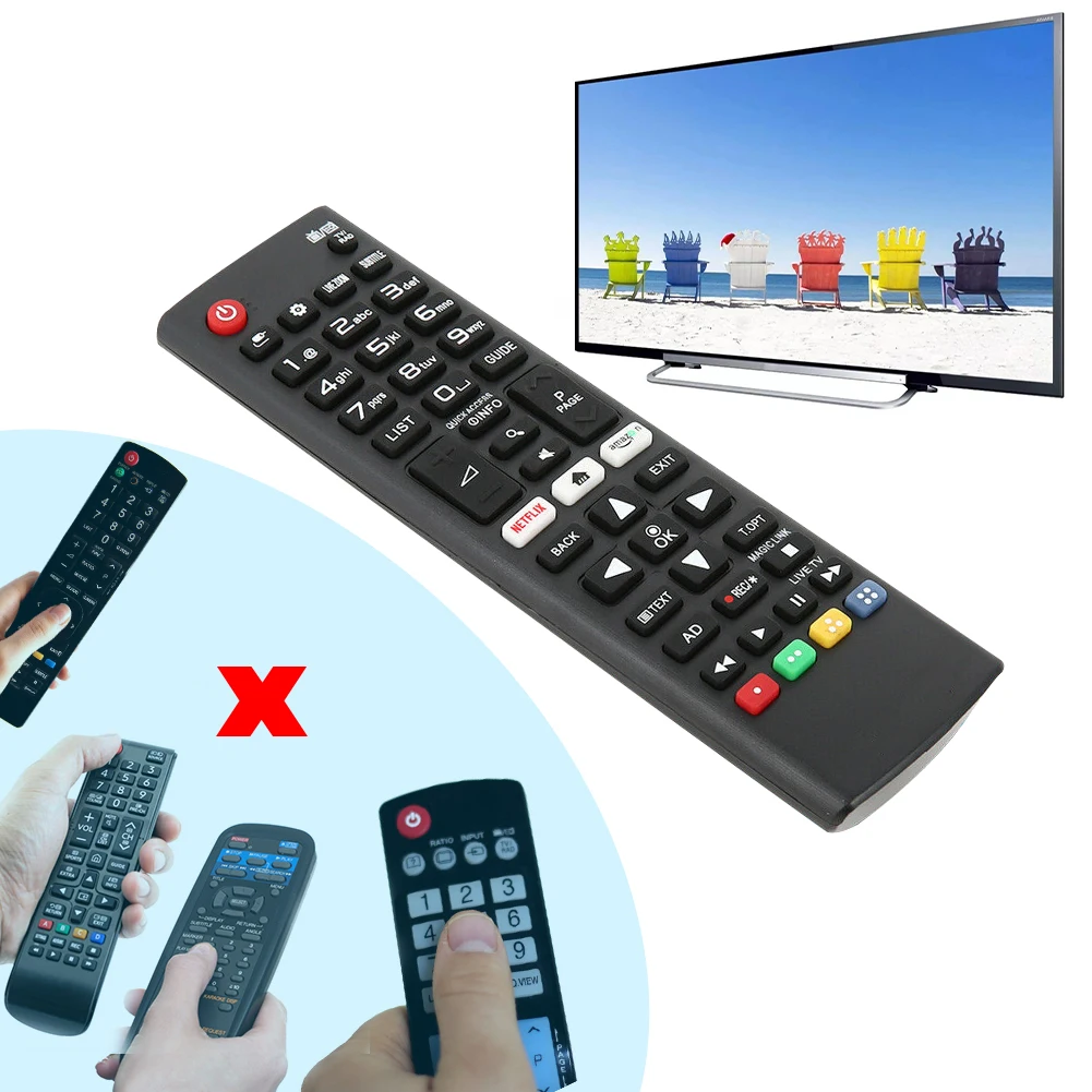 AKB75095308 Înlocuire universal smart TV control de la distanță pentru TV LG 43UJ6309 49UJ6309 60UJ6309 65UJ6309 Inteligent de Control de la Distanță