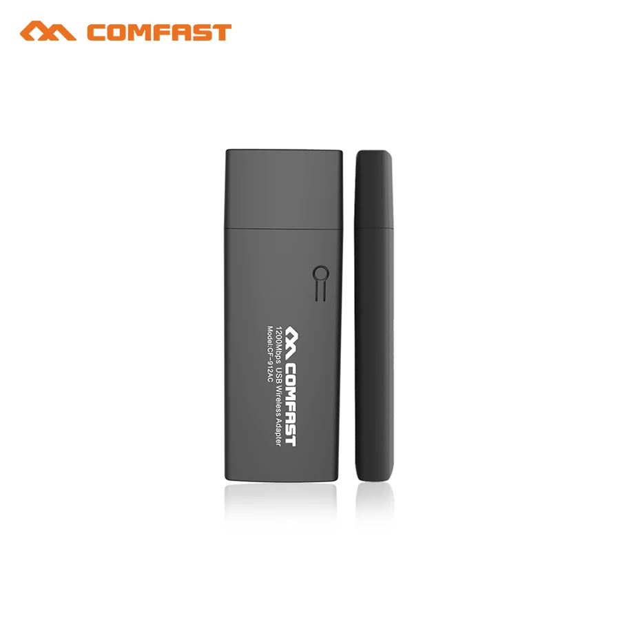 Comfast AC1200 Wirless placa de Retea Gigabit Adaptor WiFi USB 3.0 1200Mbps Dual Band 2.4 G/5.8 G Antene Wifi pentru Windows XP/7/8 10