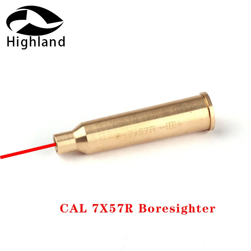 Vânătoare CAL 7X57R Boresighter Reperare Alama Material Cartuș Laser Roșu Purtat Sighter pentru arma Împușcat Accesorii
