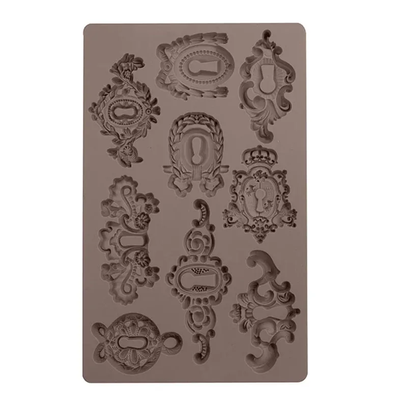 Breloc din Silicon tort mucegai fondant forme de tort decorare ciocolata gumpaste mucegai fondant instrumente de săpun mucegai rasina matrite