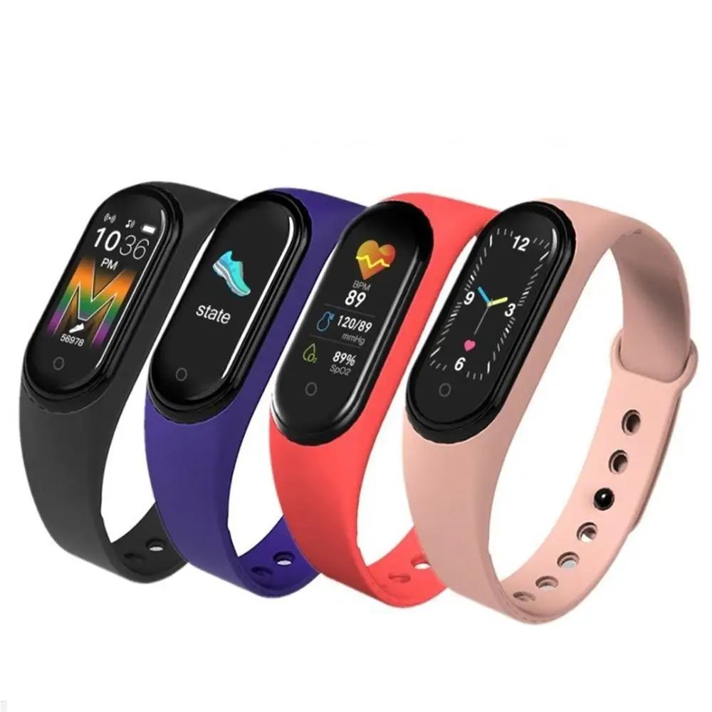 M5 Om Inteligent Watch Femei Bratara Fitness Tracker Tensiunii Arteriale Monitor De Ritm Cardiac Rezistent La Apa Apel De Sprijin Smartwatch Android