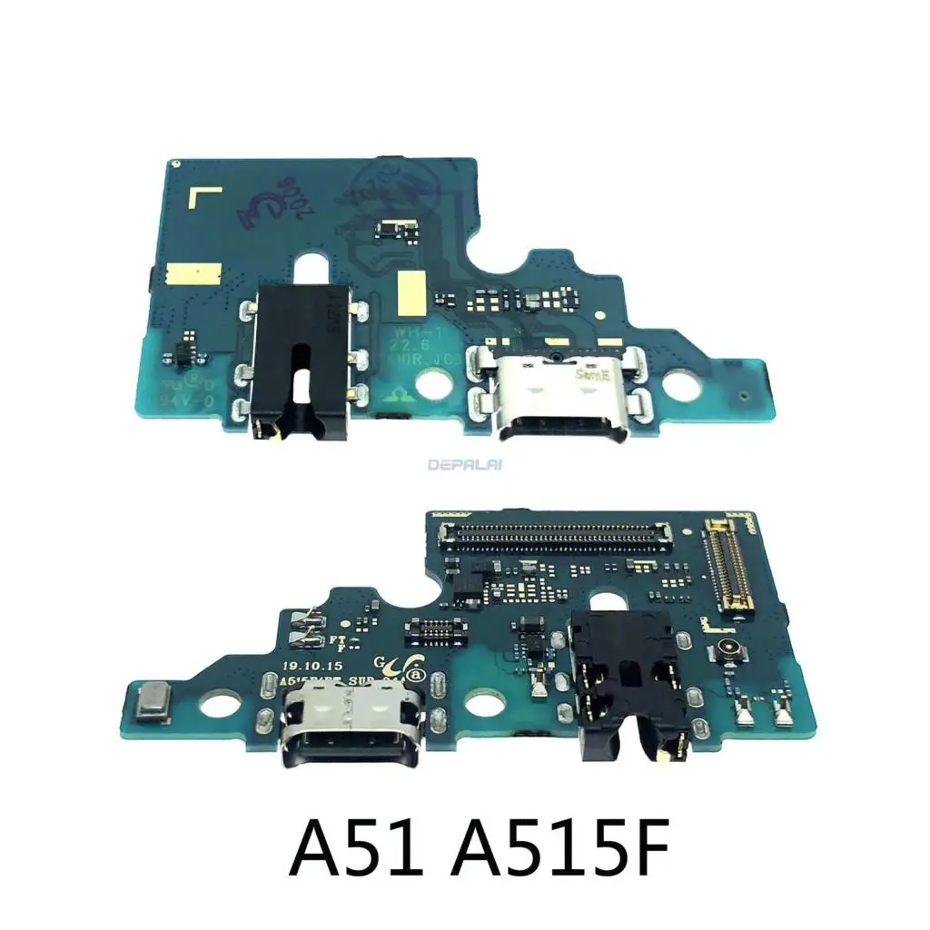 Încărcare USB Dock Cablu Flex Pentru Samsung A51 A515F A71 A715F A750 A7 2018 A80 A805 Port Încărcătorul de Bord Conector jack pentru Căști