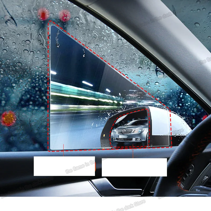 Lsrtw2017 Nano Geamul Mașinii Retrovizoare Ploaie Film pentru Audi A4 A5 A6 Q3 Q5 Q5 A3 Q7 Accesorii anti-apa, anti-ploaie autocolant oglinda