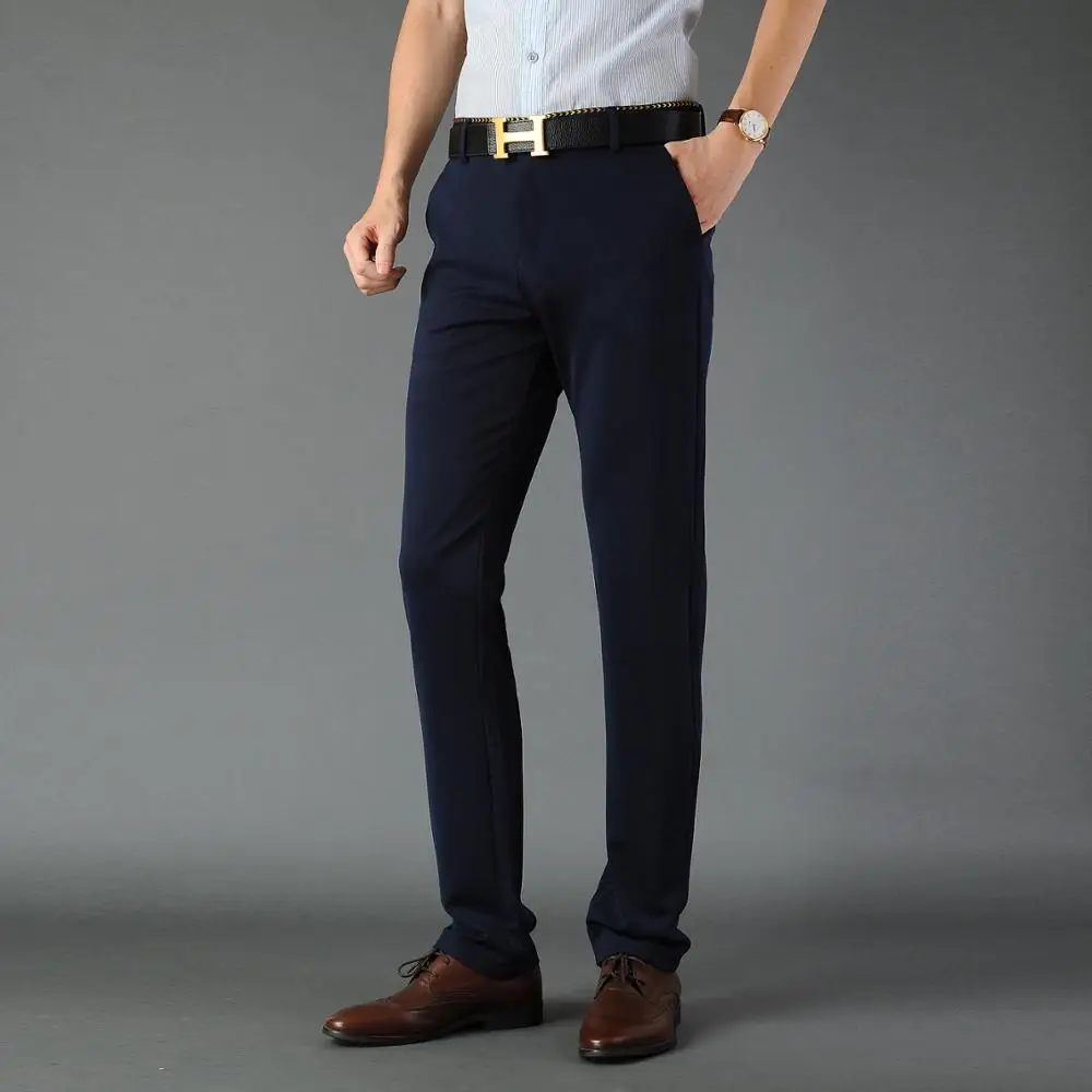 BATMO 2019 new sosire de înaltă calitate, pantaloni casual barbati,barbati smart casual pantaloni,elastic pantaloni,plus-size 1868