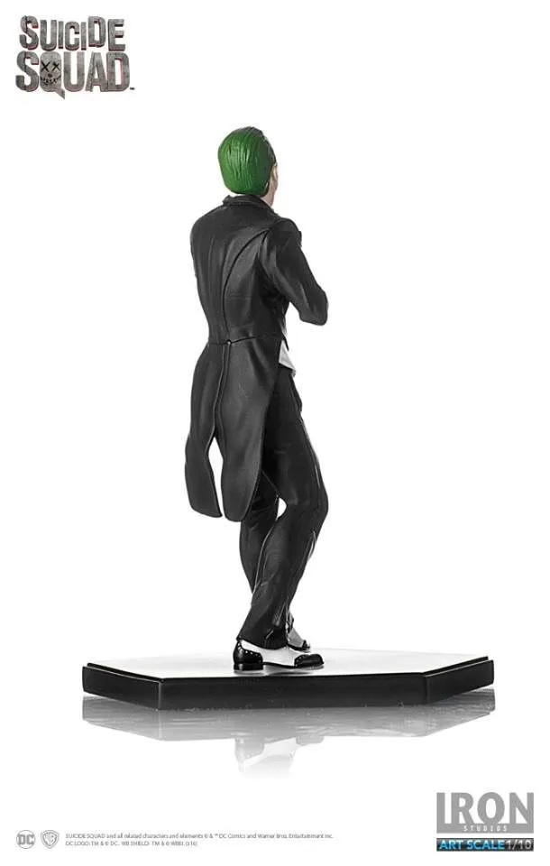 20cm Suicide Squad două capete statuie JOKER-ul lui Jared Leto Costum Frac PVC Statuie de colectare de jucării cadou