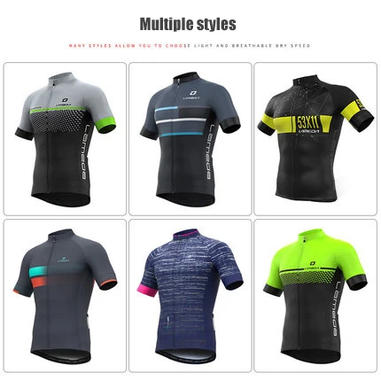 LAMBDA Primăvara și vara de ciclism cu mânecă scurtă tricou pentru bărbați pantaloni scurți de biciclete de munte de haine de biciclete rutier echipamente