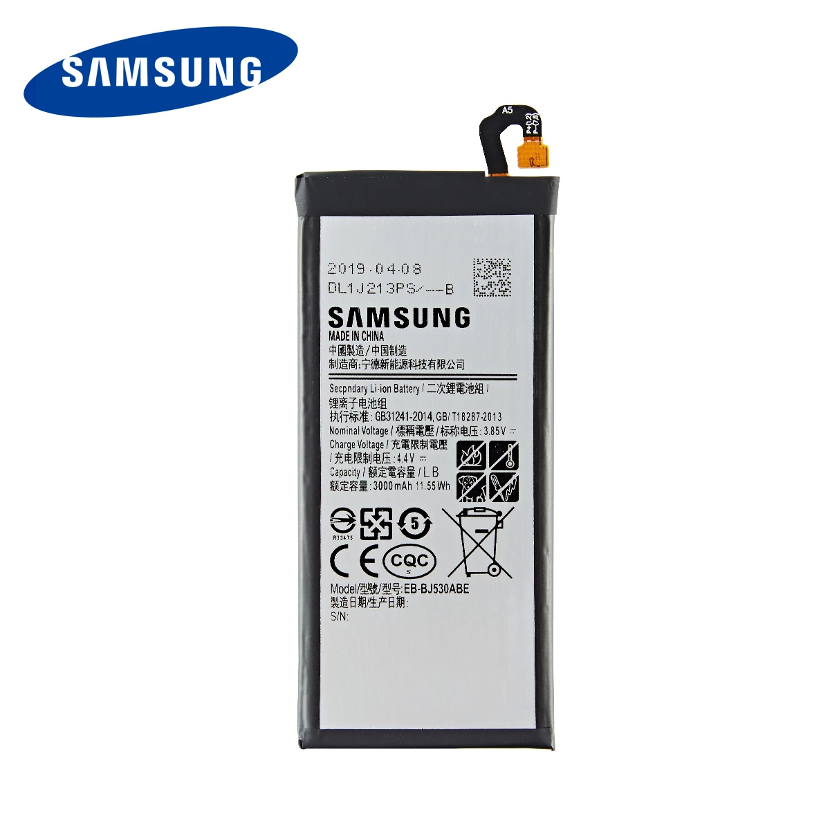 SAMSUNG Orginal EB-BJ530ABE 3000mAh Baterie pentru Samsung Galaxy J5 Pro 2017 J530 SM-J530K SM-J530F SM-J530Y Telefon Mobil +Instrumente
