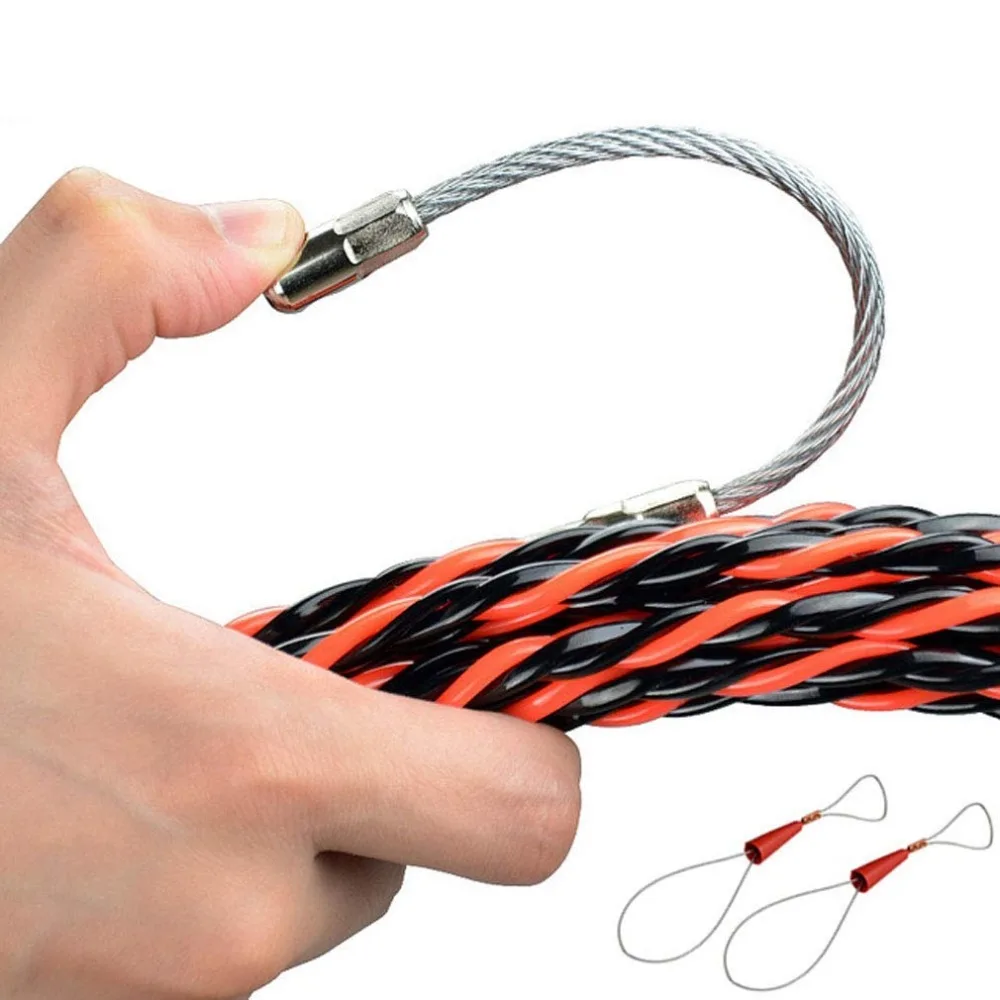 5/10/15/20/25/30/50M cablu Electric Threader Electrician Filetare Dispozitiv de Sârmă Cablu Tragator Duce Instrumente de Constructii