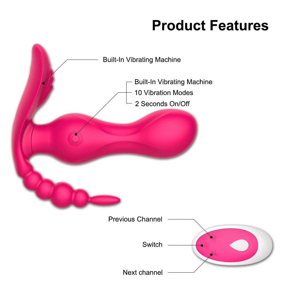 Vibrează ușor de Purtat Chilotei Penis artificial Vibratoare Jucarii Sexuale pentru Femei Masturbatings G Spot Stimulator Clitoris Vagin Masaj Vibrator