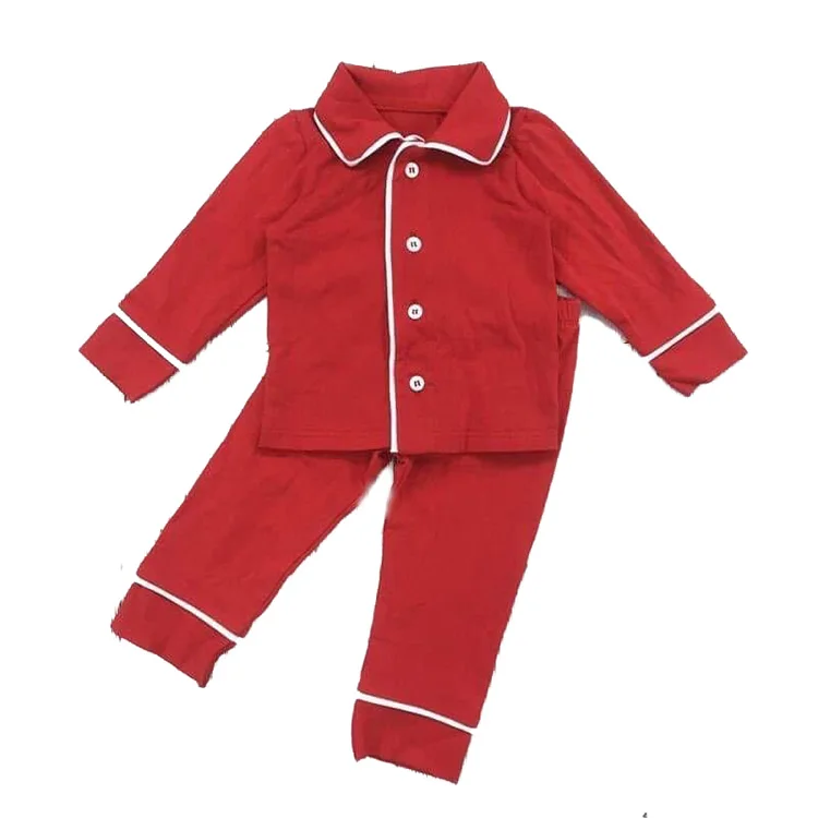 0-16 ani copil vechi de Crăciun toamna iarna nou bumbac baieti costum roșu Zburli copilul Unisex pentru copii Pijamale Set20