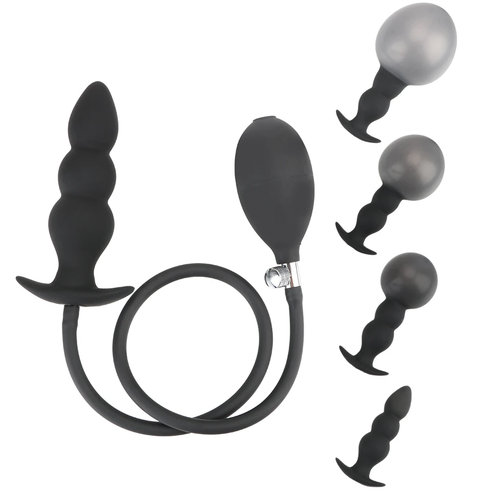 VATINE Gonflabile Anal Plug Jucarii Sexuale Pentru Femei Barbati Cupluri de Homosexuali Jocuri Fundul Dilatator Silicon Expander Erotic Machine Adulți Magazin