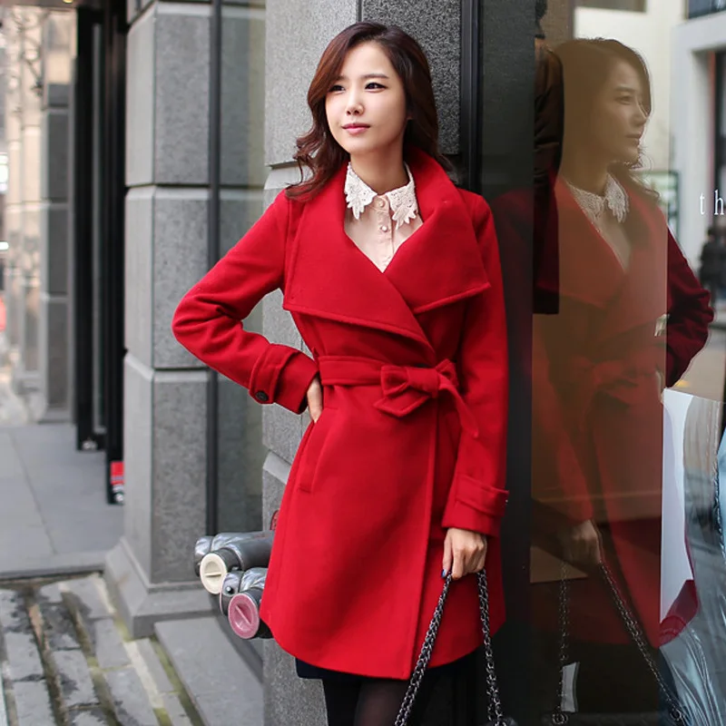 2020 Nicesense designer femei toamna haine abrigos mujer invierno haina de iarna femei manteau femme hiver casaco haina rosie cald