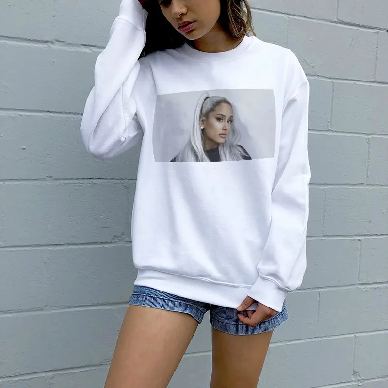 Noua Modă Tricou Ariana Grande Tricoul Nici Lacrimi Să Plâng Streetwear Harajuku Hanorace De Agrement Sudadera Mujer
