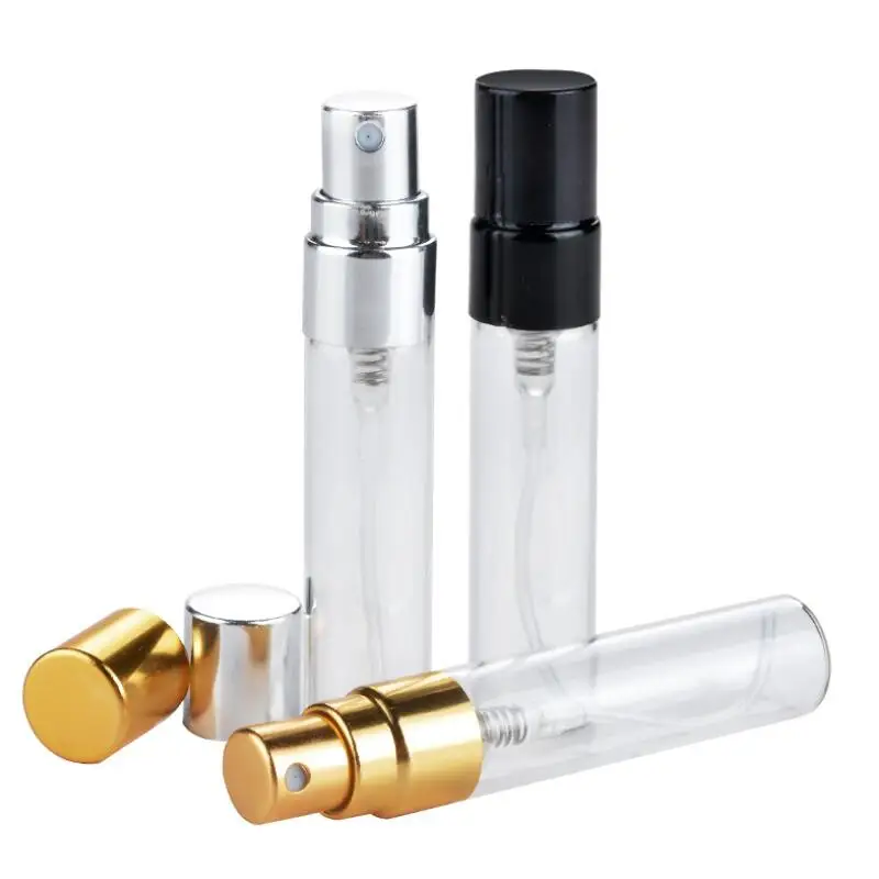 Fierbinte de vânzare 1000 buc 5ML Pahar Gol Sticla de Parfum Cu Atomizor Și Hârtie Personalizate Cutii LX8603