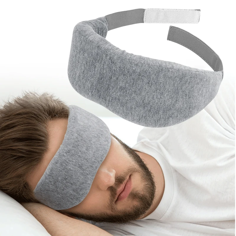 3D Mătase Naturală Dormit Masca de Ochi de Ajutor Masca de Ochi Acoperi Patch Paded Moale de Dormit Masca Ochi pentru Ochi Relaxa Masaj Instrumente de Frumusete
