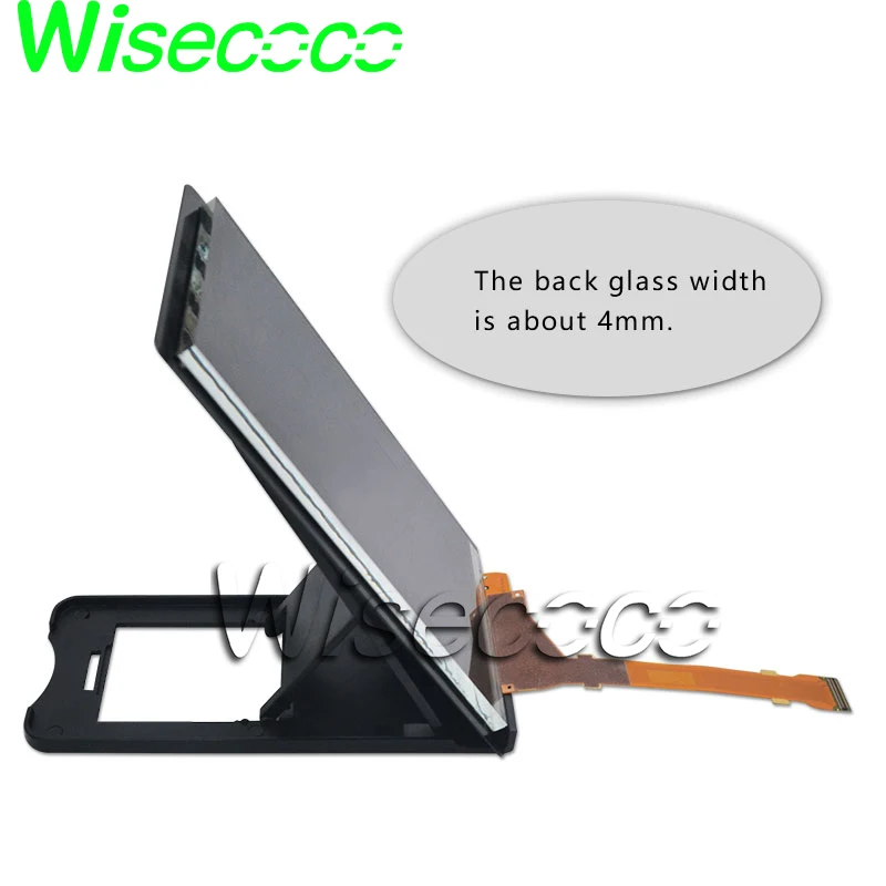 Wisecoco 5.5 inch 2K LS055R1SX04 Imprimantă 3d, Ecran LCD +Tempered Protector film +Spate Pahar de Asamblare pentru Wanhao D7 Foton LCD