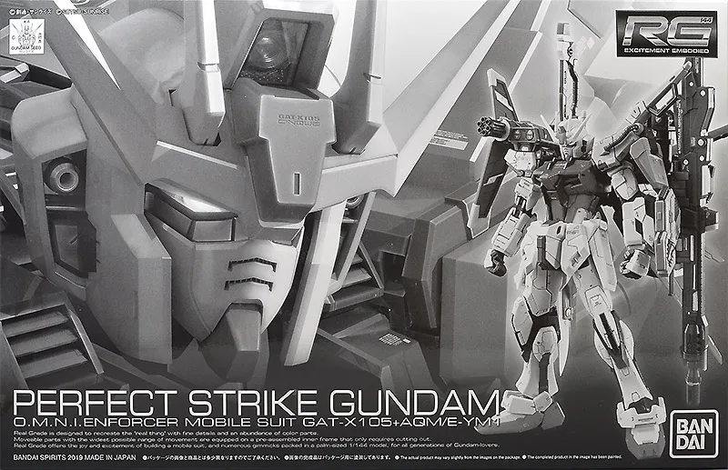 Original BANDAI Gundam PB RG 1/144 Modelul PERFECT GREVĂ GUNDAM SEED KIRA YAMATO Mobile Suit Jucarii Copii