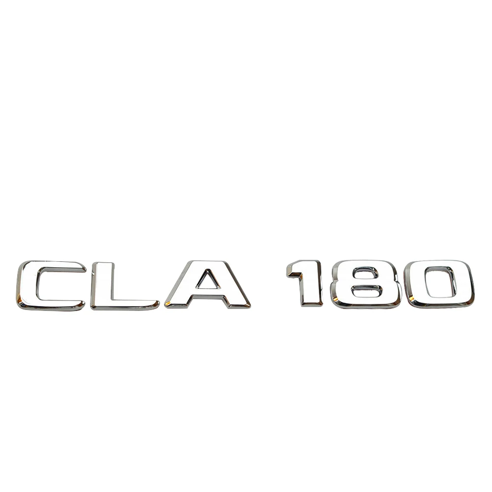 CLA180 CLA200 CLA220 CLA250 CLA260 Portbagaj Spate Scrisoare Emblema, Insigna Autocolant 3D Pentru Mercedes Benz AMG CLA Styling Auto Accesorii