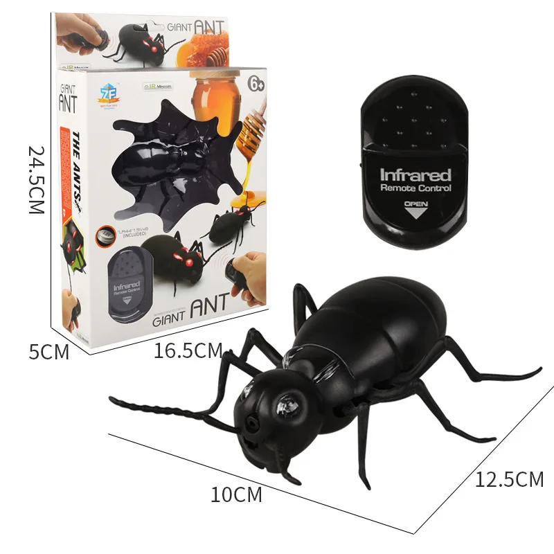 Control de la distanță de Insecte Jucării Simulare Spider Furnici, Gandaci Electric RC Jucărie Terifiante de Halloween, Cadou Pentru Adult Glumă Insecte